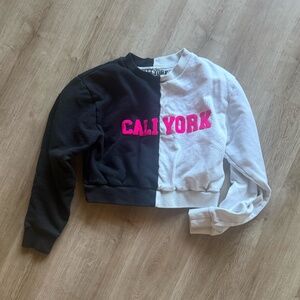 CYNTHIA ROWLEY CALI YORK SWEATSHIRT